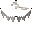 White Hanging Pennants
