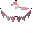 Pink Hanging Pennants