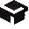 Black Top Cabinet Double