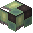 Green Trash Can