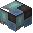 Blue Trash Can