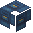 Blue Wall Mailbox