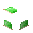 Green Gummy Flower