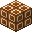 Molten Chiseled Glazed Gingerbread Bricks Slab