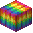 Stripped Rainbow Log