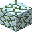 Frozen Mossy Cobblestone Block